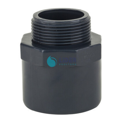 Адаптер переходной ПВХ с нар. резьбой 110/90*3"