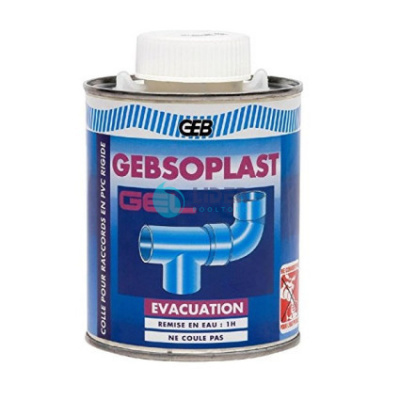 Клей для труб ПВХ GEBSOPLAST 1л