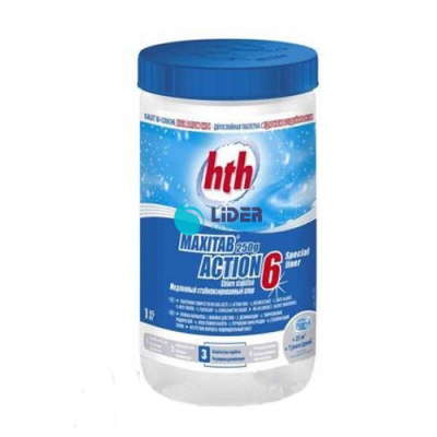 Многофункциональное средство 6 в 1 Maxitab Action 1 кг HTH