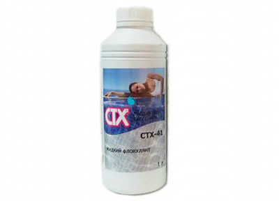 CTX-41 Жидкий флокулянт 1 л