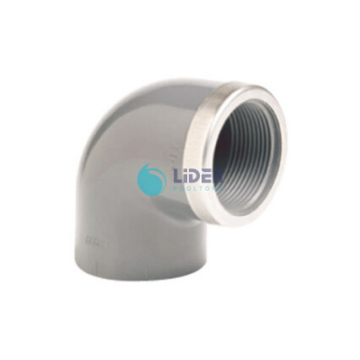 Угол 90° c металлическим кольцом EFFAST d32x1" (RGRGOR032D)
