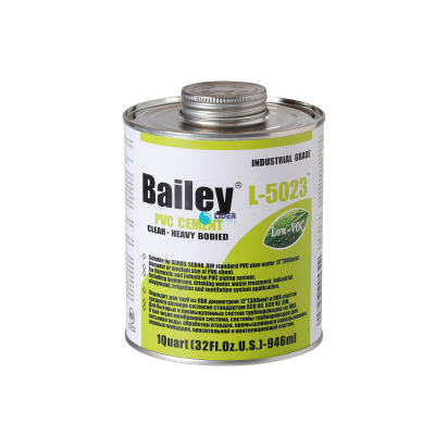 Клей для труб ПВХ Bailey L-5023 946мл (большие диаметры)
