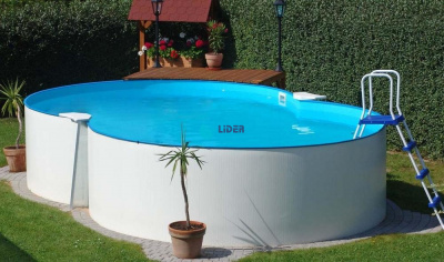 Морозоустойчивый бассейн восьмёрка 855х500х120 Watermann Summer Fun