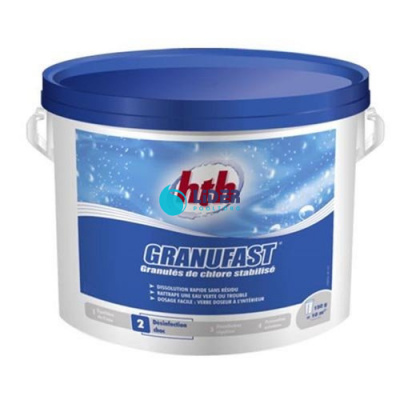 Быстрый стабилизированный хлор в гранулах 25 кг Granufast HTH