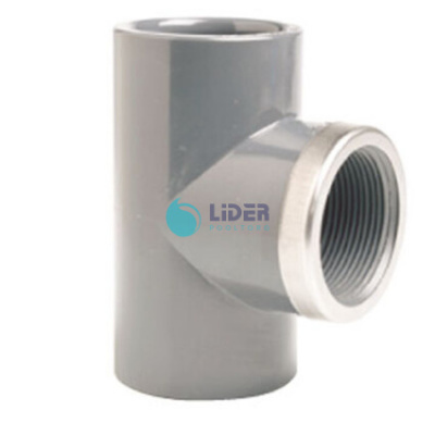 Тройник 90° c металлическим кольцом EFFAST d40x1-1/4" (RGRTIR040E)